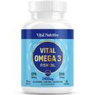 Suplementos Vital Nutritive Omega 3 Óleo de peixe 2400mg