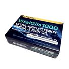Suplementos VitalRemedyMD VitalOils 1000 Óleo de peixe ômega-3 Suplementos VitalRemedyMD VitalOils 1000 Óleo de peixe ômega-3