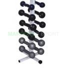 Suporte 12 Halteres Peso Academia