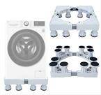 Suporte 12 pés p/Lavadora Brastemp BWK12AB,Electrolux LAC12/13/16,Consul,Lava e Seca LG,Philco,Midea