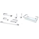 Suporte 2 kits de acessório para baneiro 14 peças