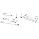 Suporte 2 kits de acessório para baneiro 14 peças