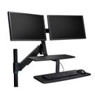 Suporte 2 Monitores e Estação de Trabalho - Sistema SmartFit