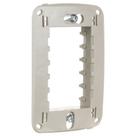 Suporte 4x2 para 3 Módulos Branco Miluz - S3B76120 - SCHNEIDER Suporte 4x2 para 3 Módulos Branco Miluz - S3B76120 - SCHNEIDER