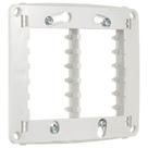 Suporte 4x4 para 6 Módulos Branco Miluz - S3B76140 - SCHNEIDER