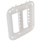 Suporte 4x4 Para 6 Módulos Lunare - Prm4946 - Schneider Suporte 4x4 P-6 Modulos Schneider Prm4946-lunare
