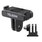 Suporte Adaptador Magnético de Engate Rápido para DJI Osmo 360, Action 5 Pro, Action 4 e Action 3 - Telesin