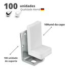 Suporte Aéreo Reforçado Em Aço Com Capa Plastica Branco (Embalagem Industrial Com 100 Un) Suporte Aéreo Reforçado Em Aço Com Capa Plastica Branco (Embalagem Industrial Com 100 Un)