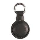 Suporte Airtag KEEPXYZ em couro genuíno para Apple Airtag Black Suporte Airtag KEEPXYZ em couro genuíno para Apple Airtag Black