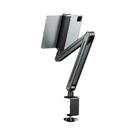 Suporte Ajustável De Braço Longo Rotativo Para Tablets E Smartphones De 5 a 13 Polegadas Suporte