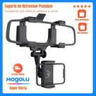 Suporte Ajustavel Para Celular Carro Retrovisor Veicular Universal