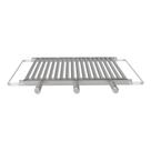 Suporte Ajustável para Churrasqueira com 3 Grelhas Argentinas Inox