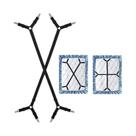 Suporte Ajustável Universal Para Lençóis De Cama, Kit De Clipes Antiderrapantes De Alta Elasticidade Suporte Ajustável Universal Para Lençóis De Cama, Kit De Clipes Antiderrapantes De Alta Elasticidade