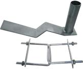 Suporte Antena Cromo 313-BF Suporte
