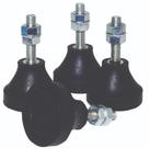 Suporte anti-vibração encaixe de 3/8" com 4 peças - CH VL-320