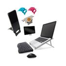 Suporte Apoio Para Notebook Com 5 Regulagens e suporte de Celular Reliza Branco