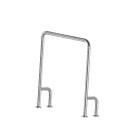Suporte Apoio Piso em Aço Inox Escovado 760mm BA8022 Italy Line Suporte Apoio Piso em Aço Inox Escovado 760mm BA8022 Italy Line