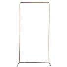 Suporte Arco Retangular Dourado 2,00x1,00 Desmontável