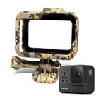 Suporte Armação Moldura Frame GoPro 8 Black - Camuflado Cinza Suporte Armação Moldura Frame GoPro 8 Black - Camuflado Cinza