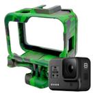 Suporte Armação Moldura Frame GoPro 8 Black - Camuflado Verde Suporte Armação Moldura Frame GoPro 8 Black - Camuflado Verde