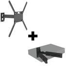 Suporte Articulado de 14 a 56 + Suporte para DVD Multivisão