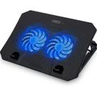 Suporte Articulado De Mesa P/ Notebook 15,6" 2 Ventiladores