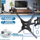 Suporte Articulado de Parede para TV 32 a 55 Polegadas Até 22 Kg Aço Reforçado Inclui Kit de Parafusos