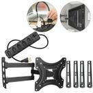 Suporte Articulado de Parede para TV 32 a 55 Polegadas com Filtro de Linha 5 Tomadas Kit Suporte Articulado de Parede para TV 32 a 55 Polegadas com Filtro de Linha 5 Tomadas Kit