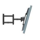 Suporte articulado de parede tv/ monitor smart 3 movimentos articulações tela de 19 a 65 polegadas com inclinação