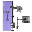 Suporte Articulado Fortrek Para Monitor Gamer Resistente Rotação de 90 Graus Ergonômico 17" Até 32" Polegadas Suporta 9Kg Padrão VESA