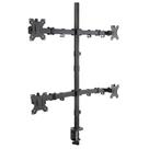 Suporte Articulado Para 4 Monitores Base Morsa V48c Central Suportes