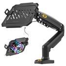 Suporte Articulado para Notebook Pistão a Gás NB-F80 + Bandeja NBH-8RGB