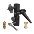 Suporte Articulado para Sombrinha e Tripé Metal 1/4 3/8 Ajuste de Ângulo - Holder