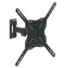 Suporte Articulado para TV, 26" a 65", Inclinação, Ajuste de Nível, Suporte Até 30kg, Preto, FULL40, ELG