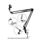 Suporte Articulado Profissional De Microfone - Knup