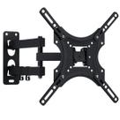 Suporte Articulado Universal para TV de 32 a 55 Polegadas, Giro 180, Inclinação 15, Capacidade até 22 kg, para Smart TV, LED e LCD