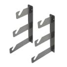 Suporte B-03 Gancho de Parede de 3 Vias para Fundo Infinito