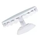 Suporte Bailarina Bolo Doces Metal Branco