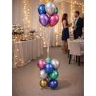 Suporte Balão Base Bexiga 1,30m Armação Decoração Festa Chão