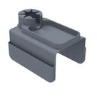 Suporte Bandeja Esteira De Braço Sofá Organizador Porta Copos Controle Flexível Dobrável Em Silicone