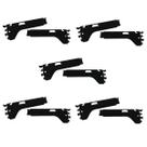 Suporte Bandeja FIT SLG 0,40 Preto CH16 KIT 5 Pares