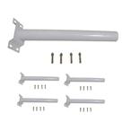 Suporte Barra Luminaria Solar Kit Com 5 Unidades Aço