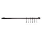 Suporte Barra Piatina 45cm 6 Ganchos Porta Utensílios Ônix