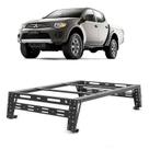 Suporte Barraca Bagageiro Caçamba Mitsubishi L200 Triton e Savana