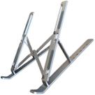 Suporte Base Apoio Notebook Laptop Tablet Dobrável Ajustável Prata
