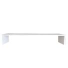 Suporte Base Para Monitor 10x90x20cm MDF Branco