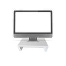 Suporte Base Para Monitor De Mesa Tela Pc 100% Mdf Branco