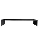 Suporte Base Para Monitor Tela De Mesa 15x90x20cm MDF Preto