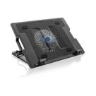Suporte Base Para Notebook Com Cooler e Iluminação até 17 Polegadas