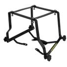 Suporte Baú 80 135L Cromo Forte Desmontável Motos Honda Titan 150 Fan 150 2014 À 2015 Fan 160 Start 160
